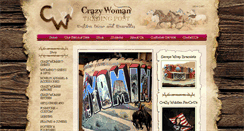 Desktop Screenshot of crazywomantradingpost.com